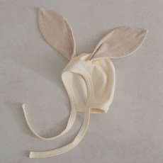 PEEKABOO 童款兔子造型綁帶帽子