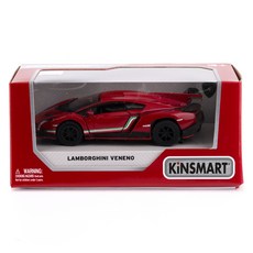 KiNSMAR 蘭博基尼 Veneno 玩具 KT5367, 紅色, 1個