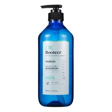 DrRooteer 咖啡因清涼頭皮深層清潔薄荷洗髮精, 800ml, 1瓶