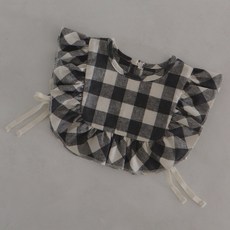 PEEKABOO 童款Mabel格紋圍兜