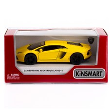 KiNSMAR 藍寶堅尼 Aventador 玩具車 LP 700-4 KT5355, 黃色