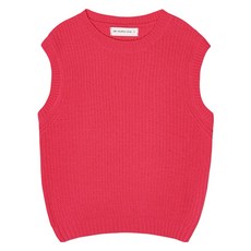 BerryCloset 兒童款名人風圓領針織背心