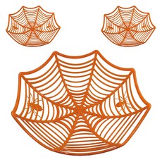 Elsso 萬聖節蜘蛛網S糖果籃, 橘色, 3個