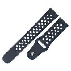 갤럭시워치 도트 가죽 스트랩 20mm, 미드나잇블루, 1개