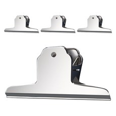 Likezone 辦公用方形夾 120mm, 4個, 1入