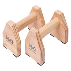 Innoi Parallettes 俄式挺身槓 徒手訓練器材 櫸木 伏地挺身支架, INNOI-30cm, 單一顏色