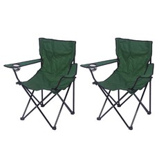 SEUMSEUDA 戶外寬版露營輕量扶手椅, 1套, 綠色