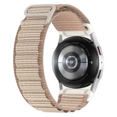 ZELSEN Galaxy手錶阿爾卑斯環錶帶 20mm 翼型, GR10 米色