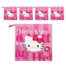 YOUNGSHIN TOWEL Cotton View 廚房擦手巾 31 x 31 cm, Hello Kitty, 5個