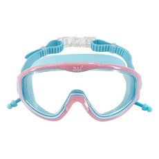 361 兒童護目鏡 寬視野泳鏡, 薄荷綠, 1個