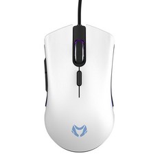 MiCRONiCS RGB 電競滑鼠 MECHA ZM2, 白色