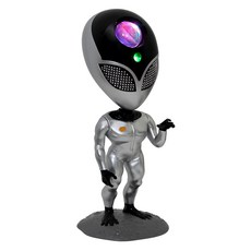 Someit 會模仿說話的宇宙外星人極光燈, 銀色