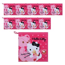 YOUNGSHIN TOWEL Cotton View Hello Kitty 廚房擦手巾 31 x 31 cm, 熊, 10個