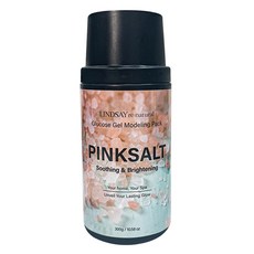 韓國 LINDSAY re:natural玫瑰鹽軟膜粉 瓶裝 300g, 1瓶, 1瓶