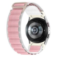 ZELSEN Galaxy手錶阿爾卑斯環錶帶 20mm 翼型, GR8 粉紅色線條