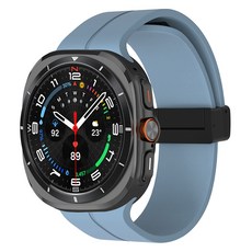 스페이스쉴드 디버클 마그네틱 실리콘 스트랩, 블루그레이, 1개