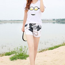 Puredia 女性防曬泳衣短褲