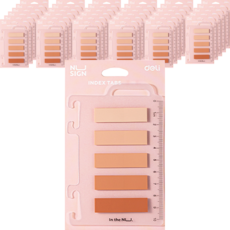 NUSIGN 索引貼紙, 36個, 20入