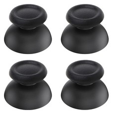 SPACE SHIELD PS4 DUALSHOCK 相容遊戲控制器維修零件類比搖桿, 單一商品, 黑色, 4個