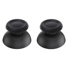 SPACE SHIELD PS4 DualShock 相容遊戲控制器維修零件模擬搖桿, 單品, 黑色, 2個
