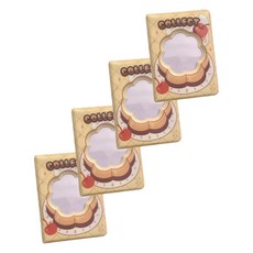 Maket Gamseong 概念迷你相簿 4入, 黃色蛋糕, 20張