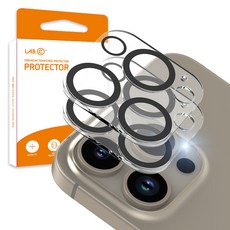 랩씨 스킨 휴대폰 빛번짐 방지 카메라 렌즈 보호 블랙 링 강화유리 필름 2p 세트, 1세트