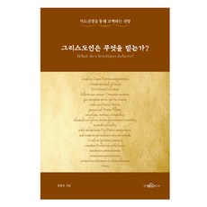 그리스도인은 무엇을 믿는가?:사도신경을 통해 고백하는 신앙, 한국NCD미디어, 정명호