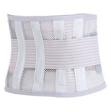 雙重固定透氣薄型腰部支撐帶 W-105, 1個