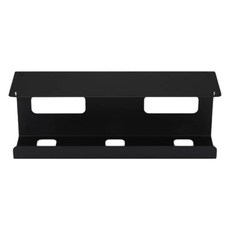 延長線電線整理收納架, 1個, 黑色