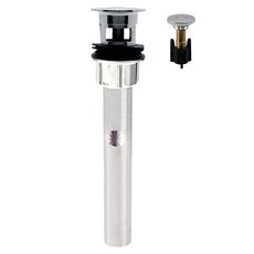 ER-TECH 洗臉盆排水管水塞 自動彈跳式, 1個