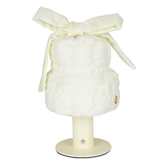 Daily Company anoetic Sigma LED 蛋糕架檯燈 + 燈罩組, 奶油黃色