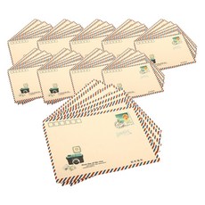 Maket Gamseong 復古風信封 8款 x 10入組, 相機, 1套