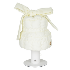 Daily Company anoetic Sigma LED 蛋糕架檯燈 + 燈罩組, 白色