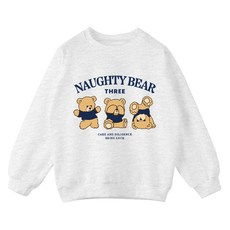 Jenny Junior 寬鬆版三隻熊大學T JN1030M