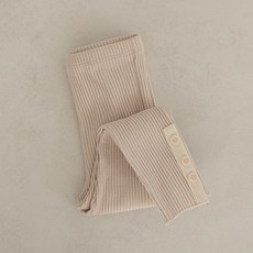 PEEKABOO 童款休閒羅紋鈕扣緊身褲