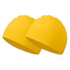 Skywiz 矽膠泳帽組, 黃色, 2個