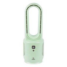 코멜리 USB 충전식 저소음 BLDC 탁상용 날개없는 미니 선풍기 CYF-MI1700, CYF-MI1700(그린)