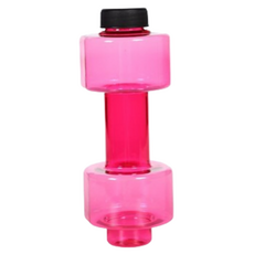 12輪重量調節便攜式啞鈴 粉色 500ml, 1個, 82g