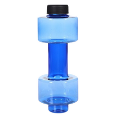12輪重量調節便攜式啞鈴 藍色 500ml, 1個, 82g