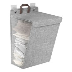 라이크존 흰옷 매쉬 빨래 바구니, 그레이