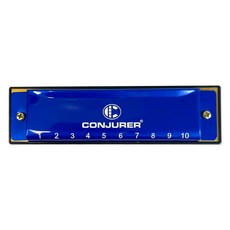 Conjurer 東亞PMS 迷你口琴, 藍色, 1個, WH1001