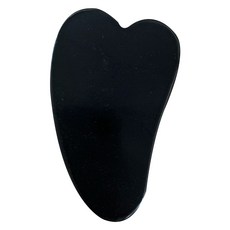 促進循環的按摩刮痧板, 1個, 黑色牛角