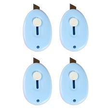 블랙트리 라운드 언박싱 미니칼, 블루, 4개