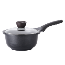 Lacena 陶瓷塗層單柄鍋, 20cm, 1個, 黑色