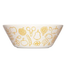 IITTALA Oiva Toikka系列塗鴉設計碗 直徑15cm, 1個, 弗塔黃