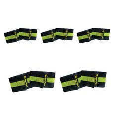 DanDan 安全護腿帶 DD-D02, 5套, 萊姆綠