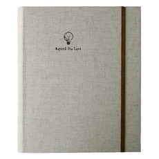 MOODS&VIEWS 相框式活頁相簿 燕麥色, 1個, 白色