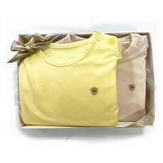 에뜨와 아동용 브레드 7부내의 상하의 2종 선물세트