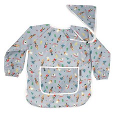 BEBE CHOUETTE 防水長袖藝術禮服+頭巾套裝, 胡桃鉗娃娃