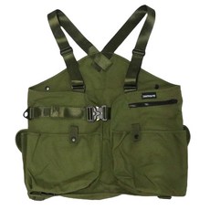 HIGHGROUNDS 露營 登山 釣魚 工裝 快遞背心 多口袋 多功能背心, 卡其色